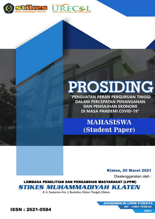 					View Proceeding of The 13th University Research Colloquium 2021: Mahasiswa (Student Paper)
				